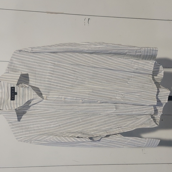 Bird's Eye Men's Oxford Dress Shirt XL - Picture 3 of 5